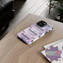 Feeling Is Healing Phone Case - Lilac - MOODOVATION