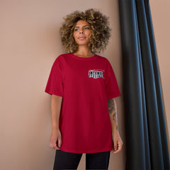 Intense Feelings - Navy Print Unisex Champion T-Shirt