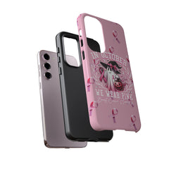 In October We Wear Pink Tough Phone Case – Breast Cancer Awareness