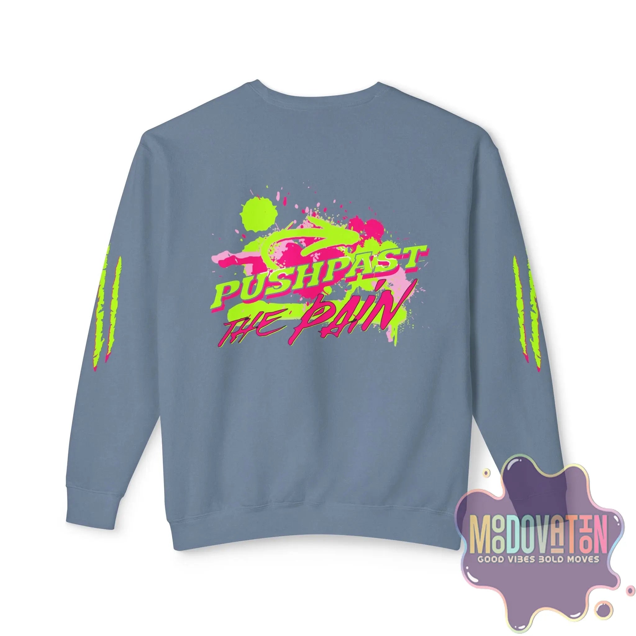 No Pain No Gain Unisex Lightweight Crewneck Sweatshirt - Spring Edition Moodovation