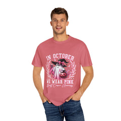 In October We Wear Pink – Breast Cancer Awareness Unisex T-Shirt