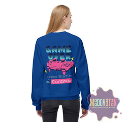 Game Over Unisex Midweight Crewneck Sweatshirt - MOODOVATION