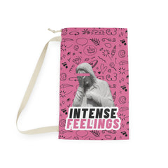 Intense Feelings - Pink Laundry Bag