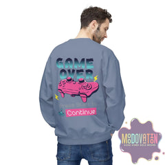 Game Over Unisex Midweight Crewneck Sweatshirt - MOODOVATION