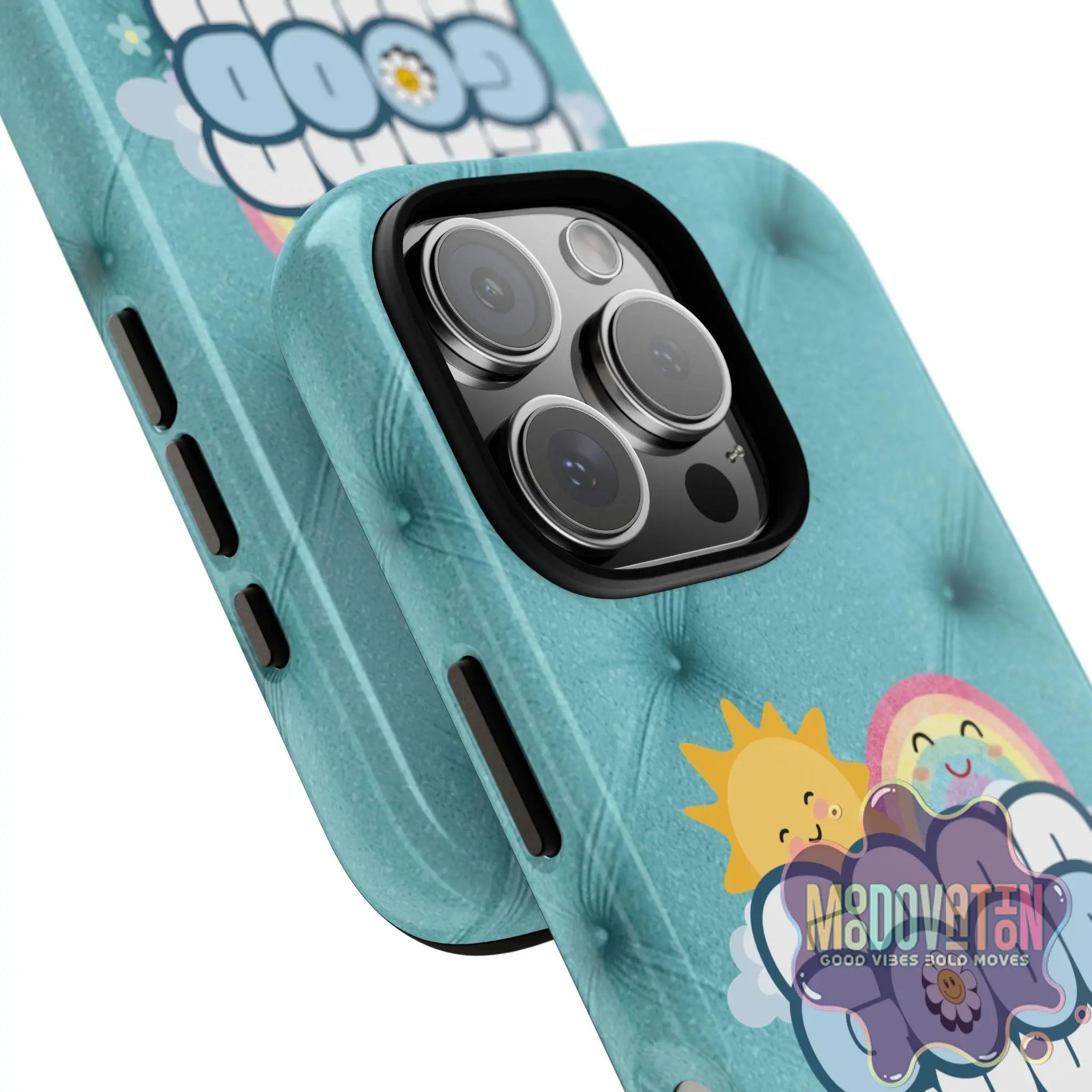 Good Things Phone Case - Teal - MOODOVATION