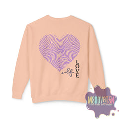 Feeling Is Healing Lightweight Crewneck Sweatshirt - Spring Edition Moodovation