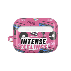 Intense Feelings - Pink Airpod Case