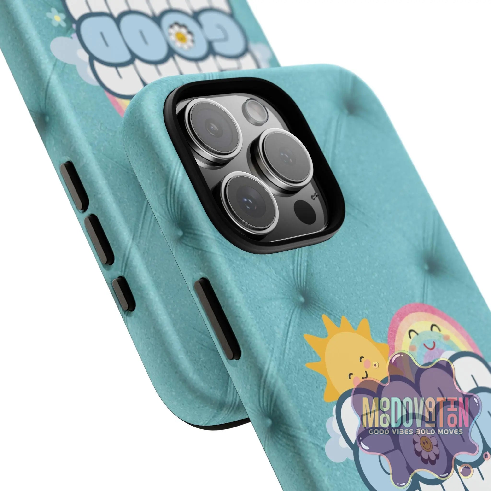 Good Things Phone Case - Teal - MOODOVATION