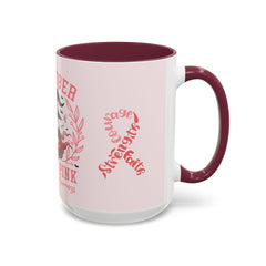 In October We Wear Pink Breast Cancer Awareness - Ceramic Coffee Mug