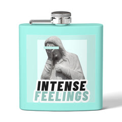 Intense Feelings Stainless Steel Flask - 6oz