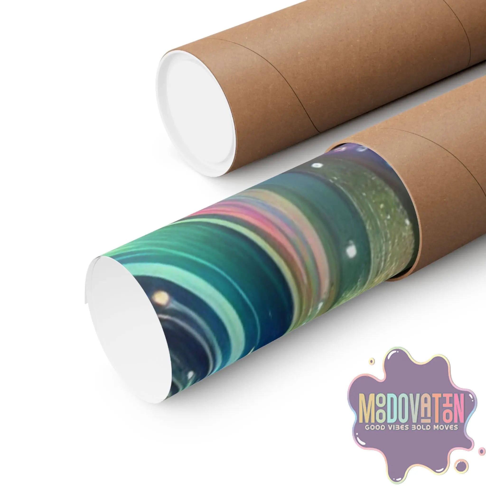 Ethereal Flow Matte Poster - MOODOVATION