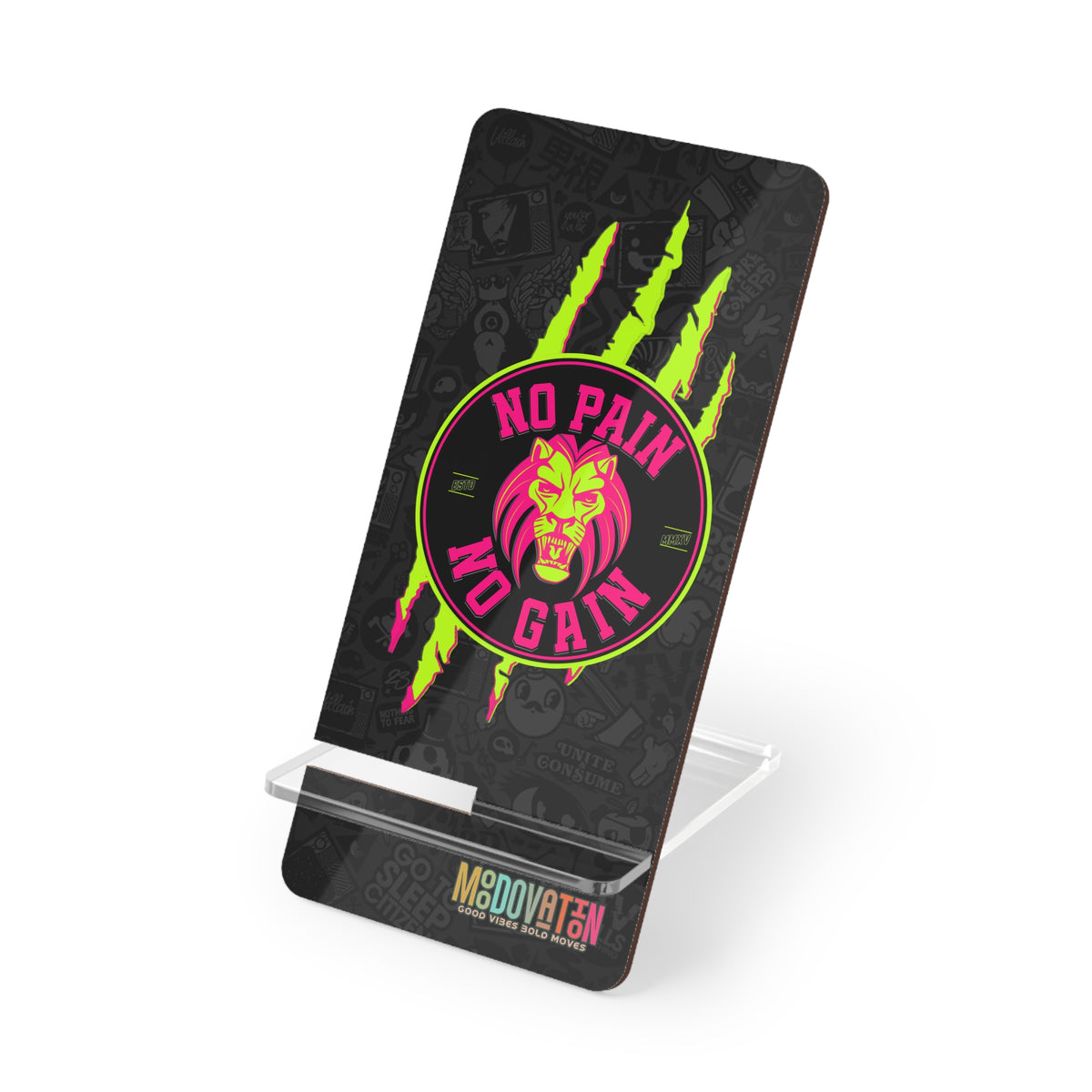 No Pain No Gain Flow Mobile Stand