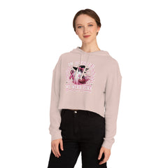 In October We Wear Pink – Women’s Cropped Hoodie