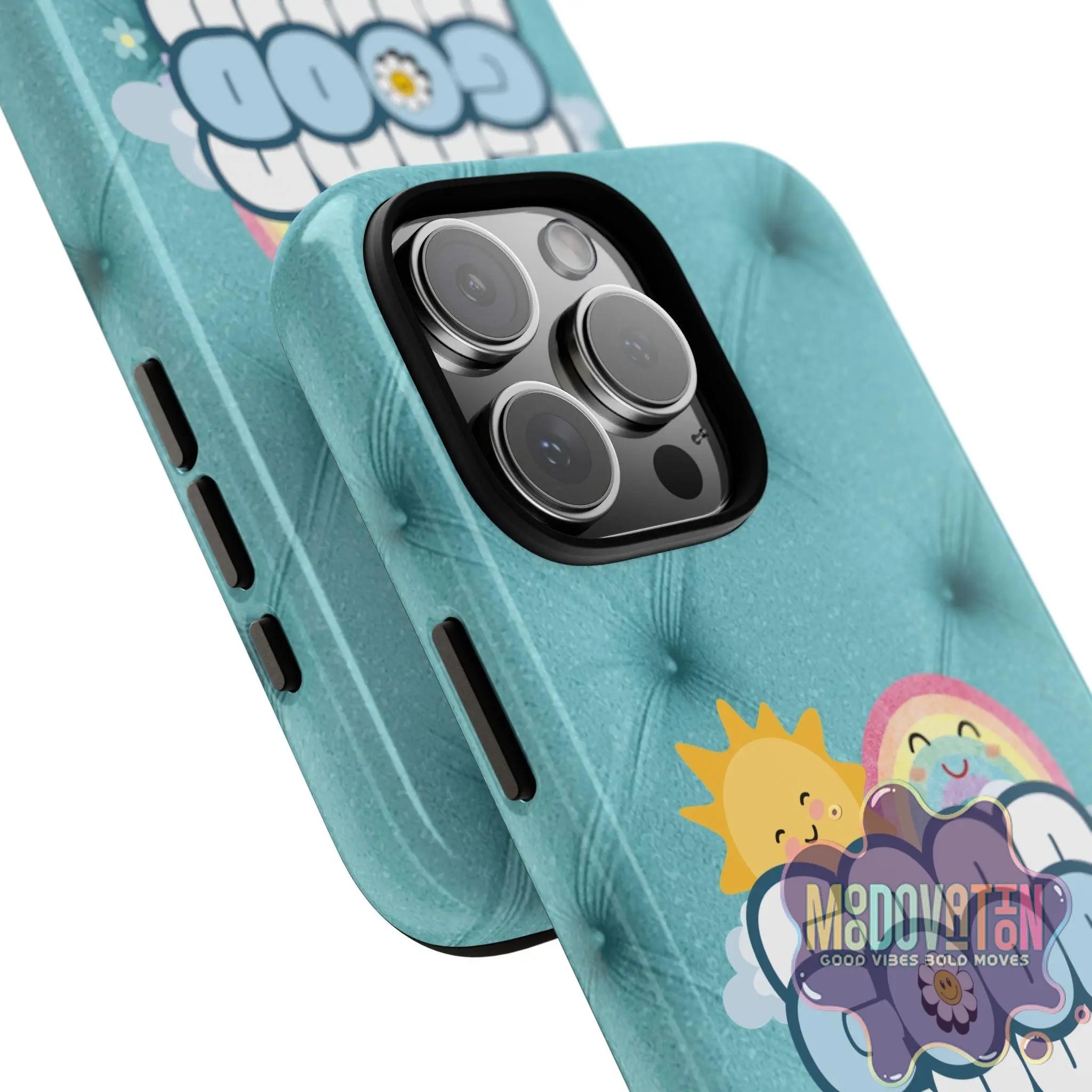 Good Things Phone Case - Teal - MOODOVATION