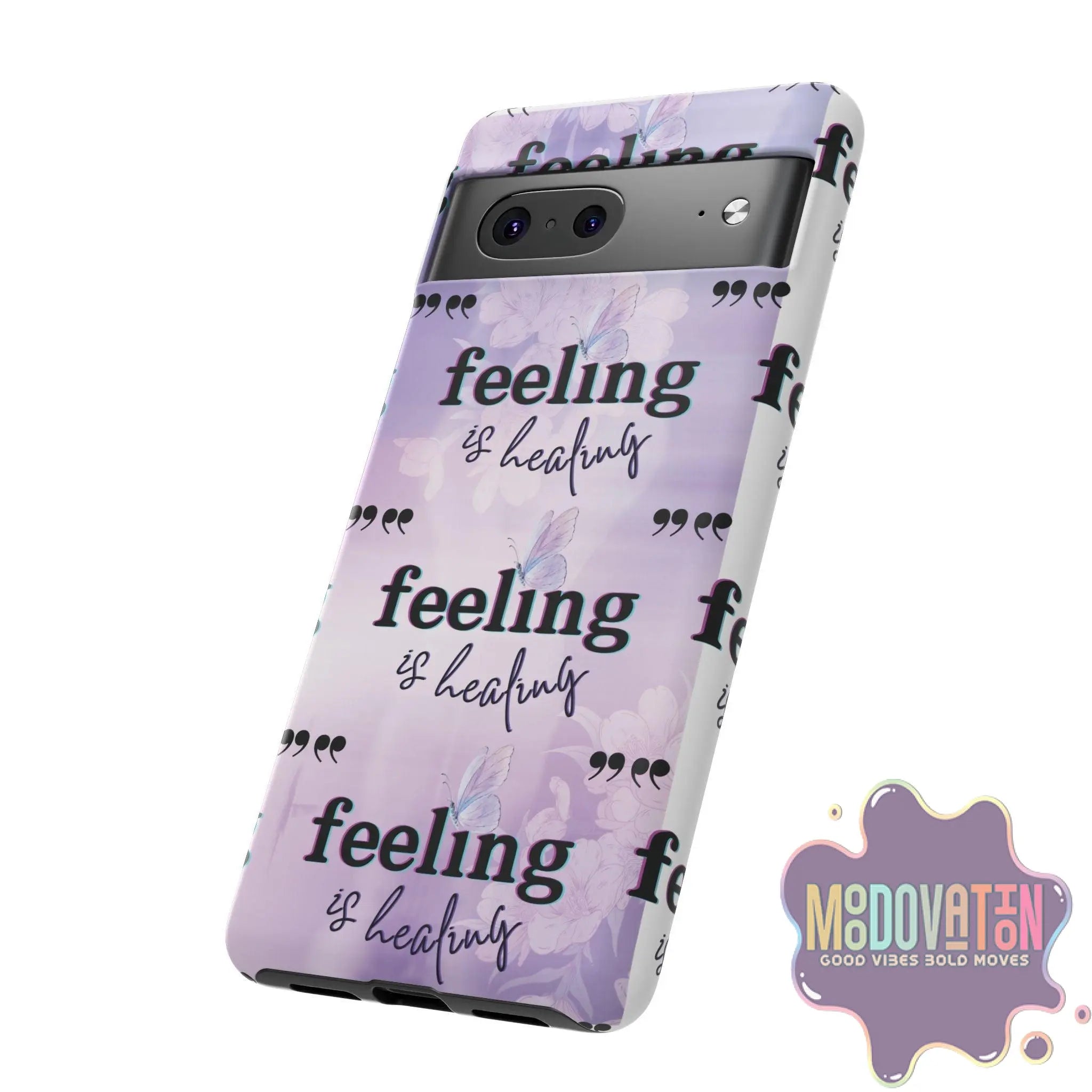 Feeling Is Healing Phone Case - Lilac - MOODOVATION