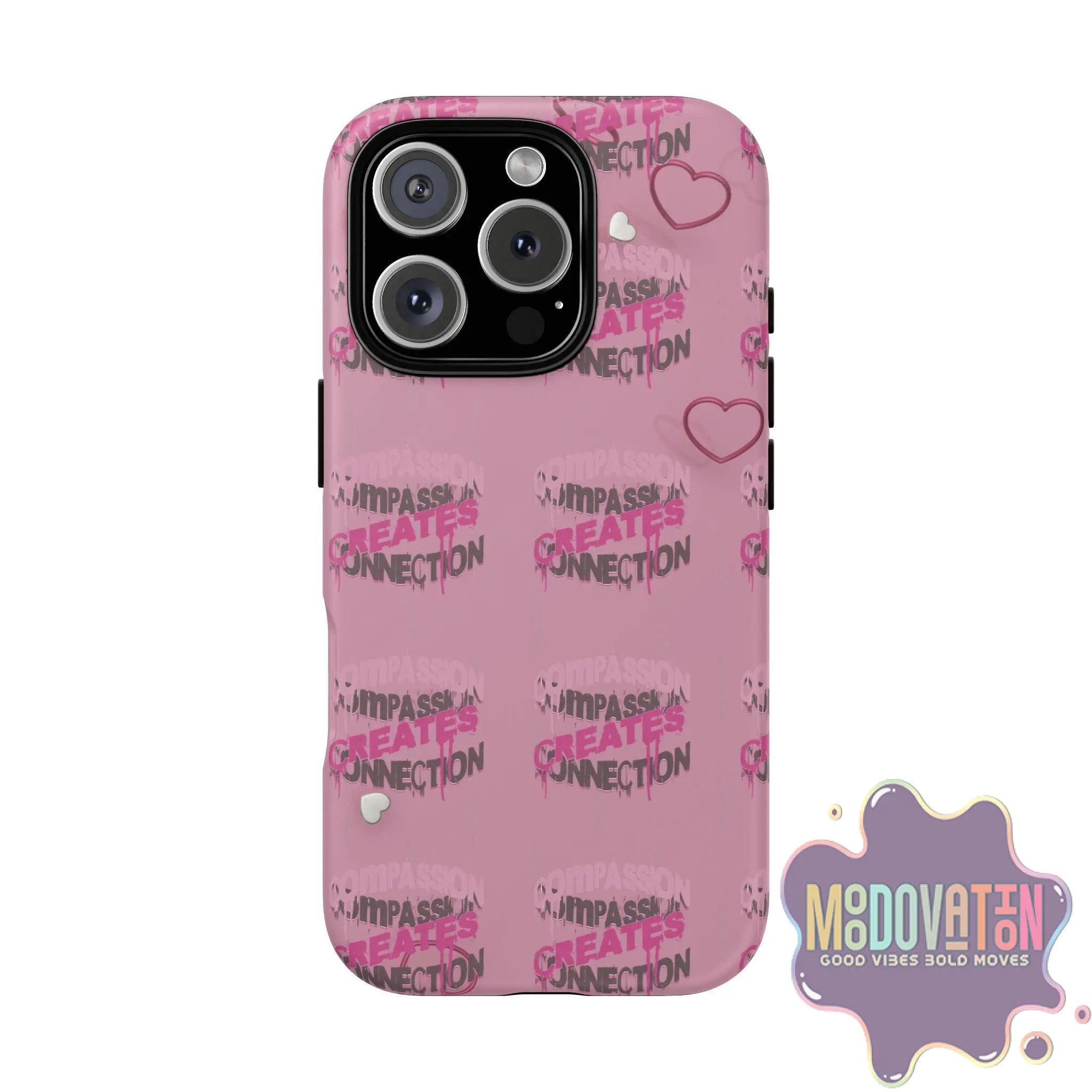 Compassion Creates Connection Phone Case - MOODOVATION