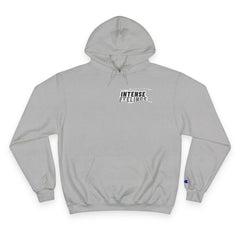 Intense Feelings Champion Unisex Hoodie - Grey Print