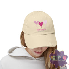Compassion - Unisex Distressed Vintage Hat - MOODOVATION