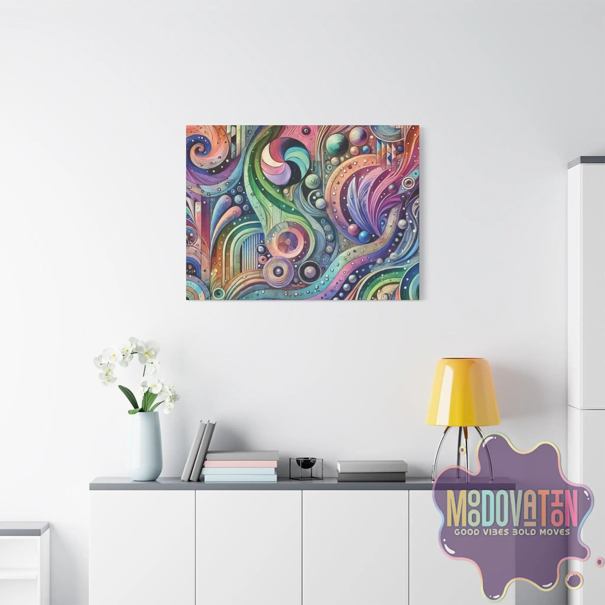 Astral Rhapsody Matte Canvas - MOODOVATION