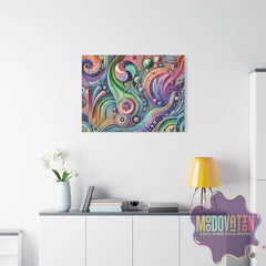 Astral Rhapsody Matte Canvas - MOODOVATION