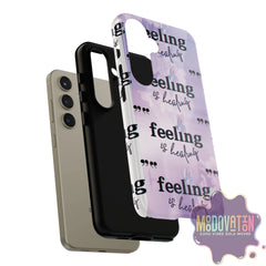 Feeling Is Healing Phone Case - Lilac - MOODOVATION