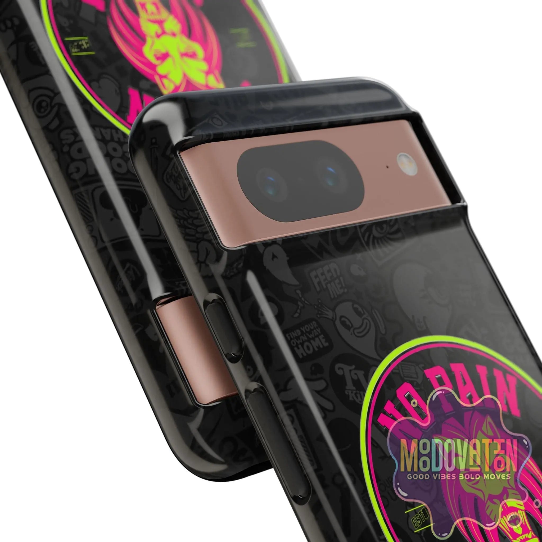 No Pain No Gain Phone Case - Black - MOODOVATION