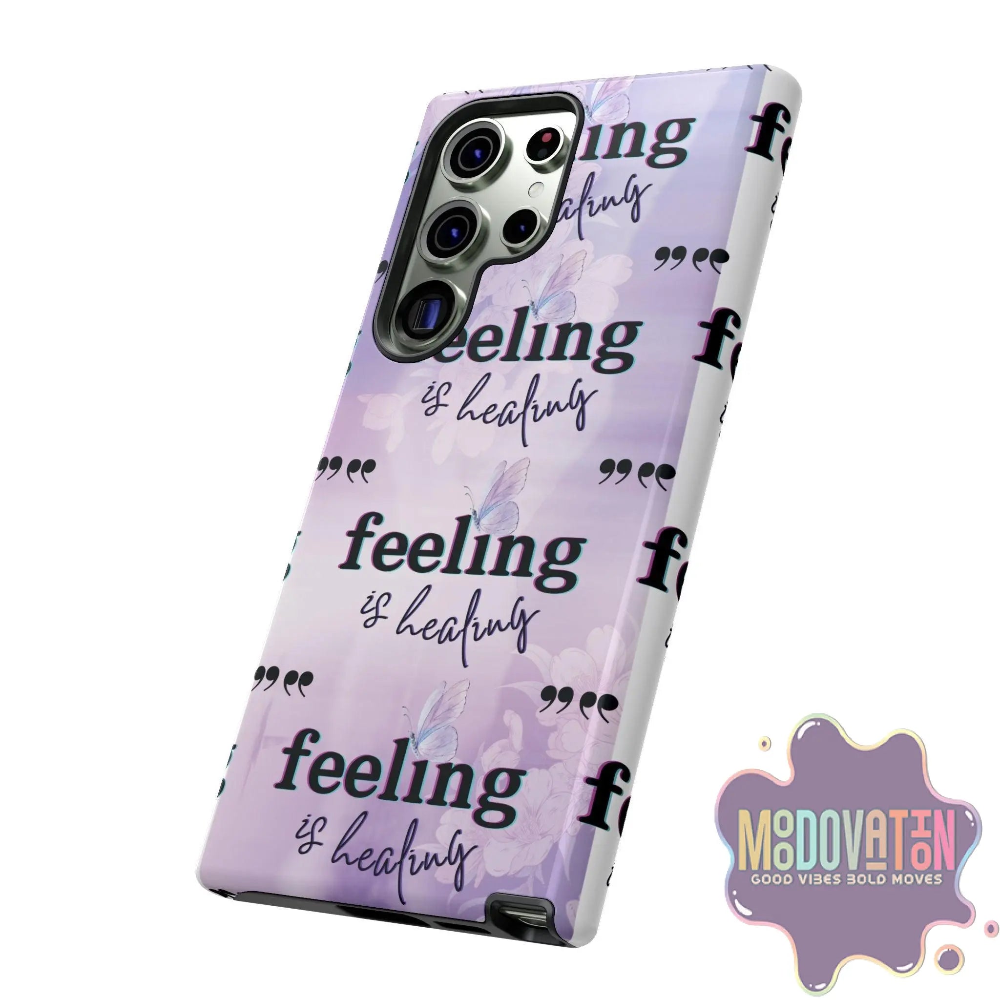 Feeling Is Healing Phone Case - Lilac - MOODOVATION