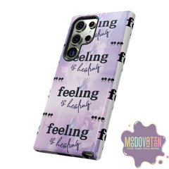 Feeling Is Healing Phone Case - Lilac - MOODOVATION