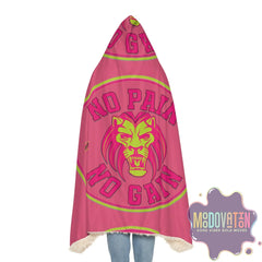 No Pain No Gain Snuggle Blanket - Watermelon Pink - MOODOVATION