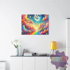 Lunar Euphoria Matte Canvas - MOODOVATION