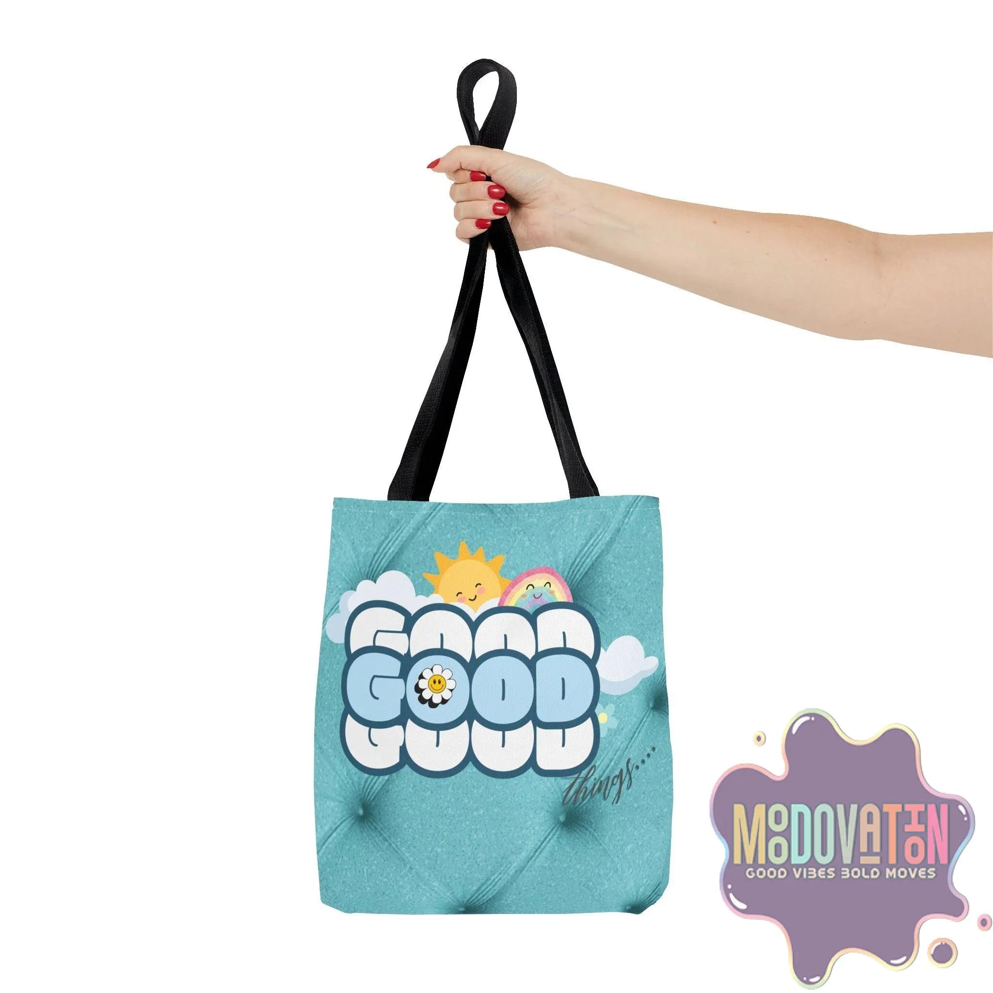Good Things Tote Bag - Teal - MOODOVATION