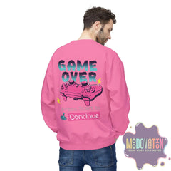 Game Over Unisex Midweight Crewneck Sweatshirt - MOODOVATION