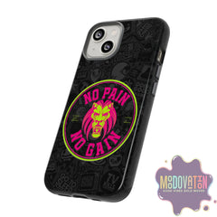 No Pain No Gain Phone Case - Black - MOODOVATION