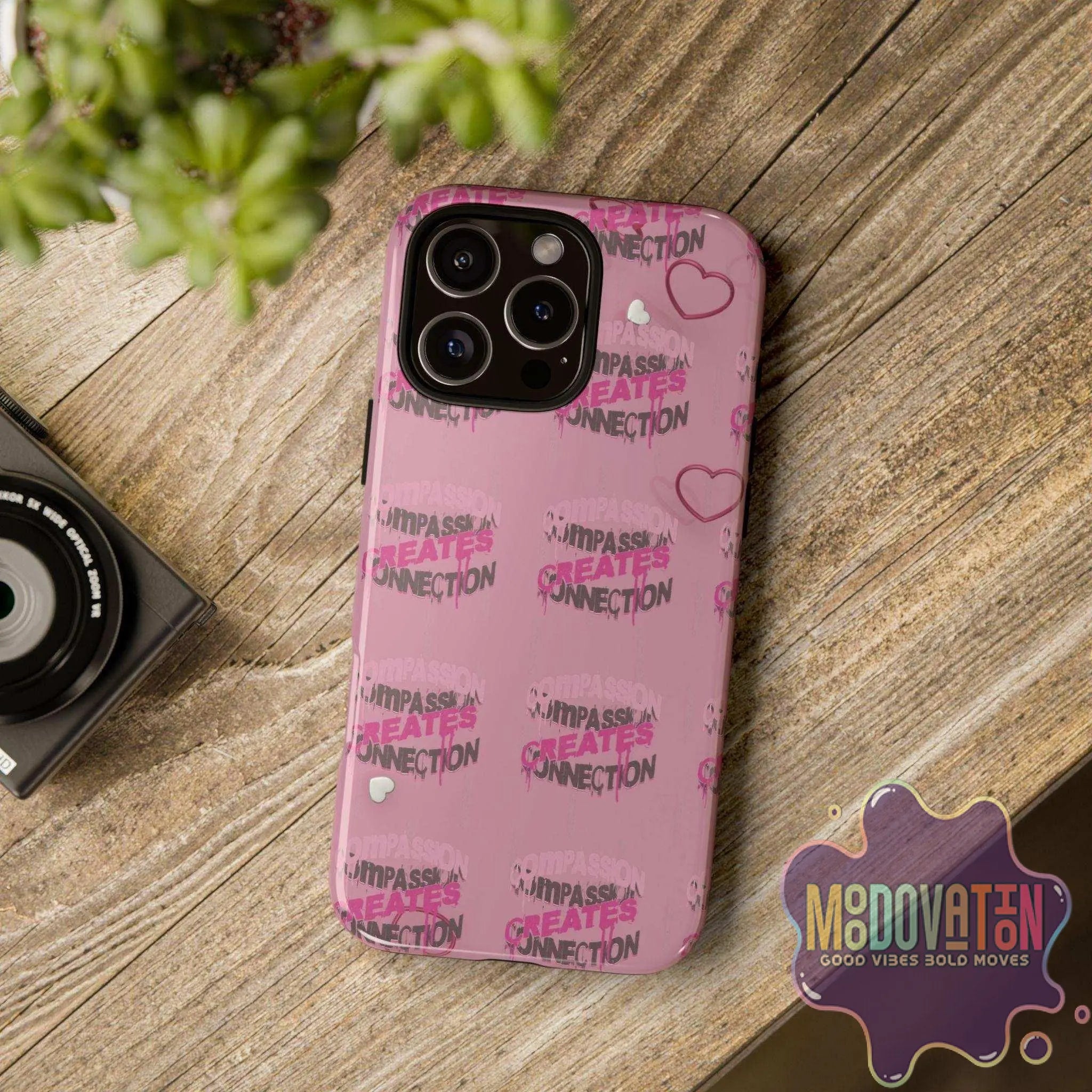 Compassion Creates Connection Phone Case - MOODOVATION