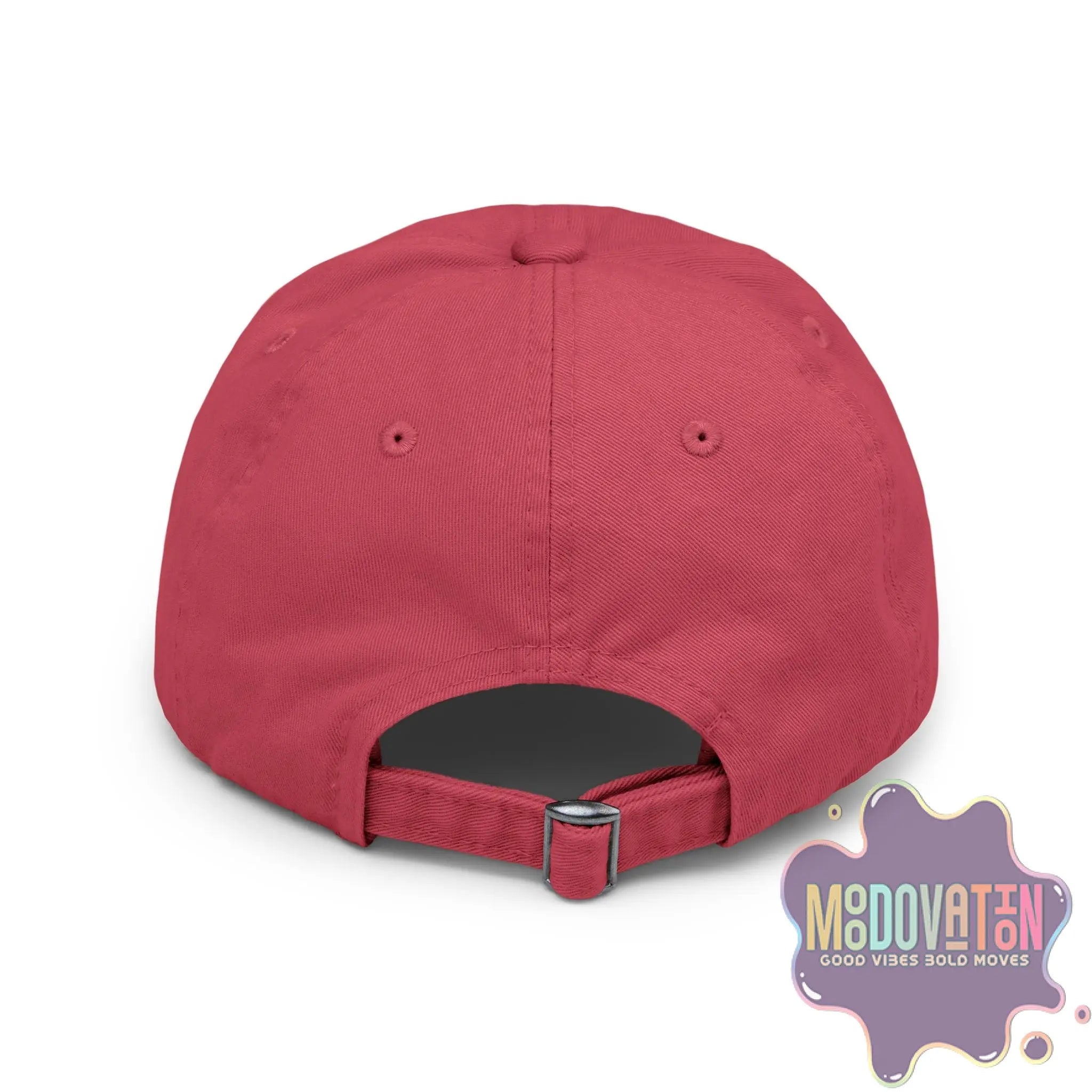 Self Love Fingerprint Heart – Unisex Distressed Vintage Hat - MOODOVATION