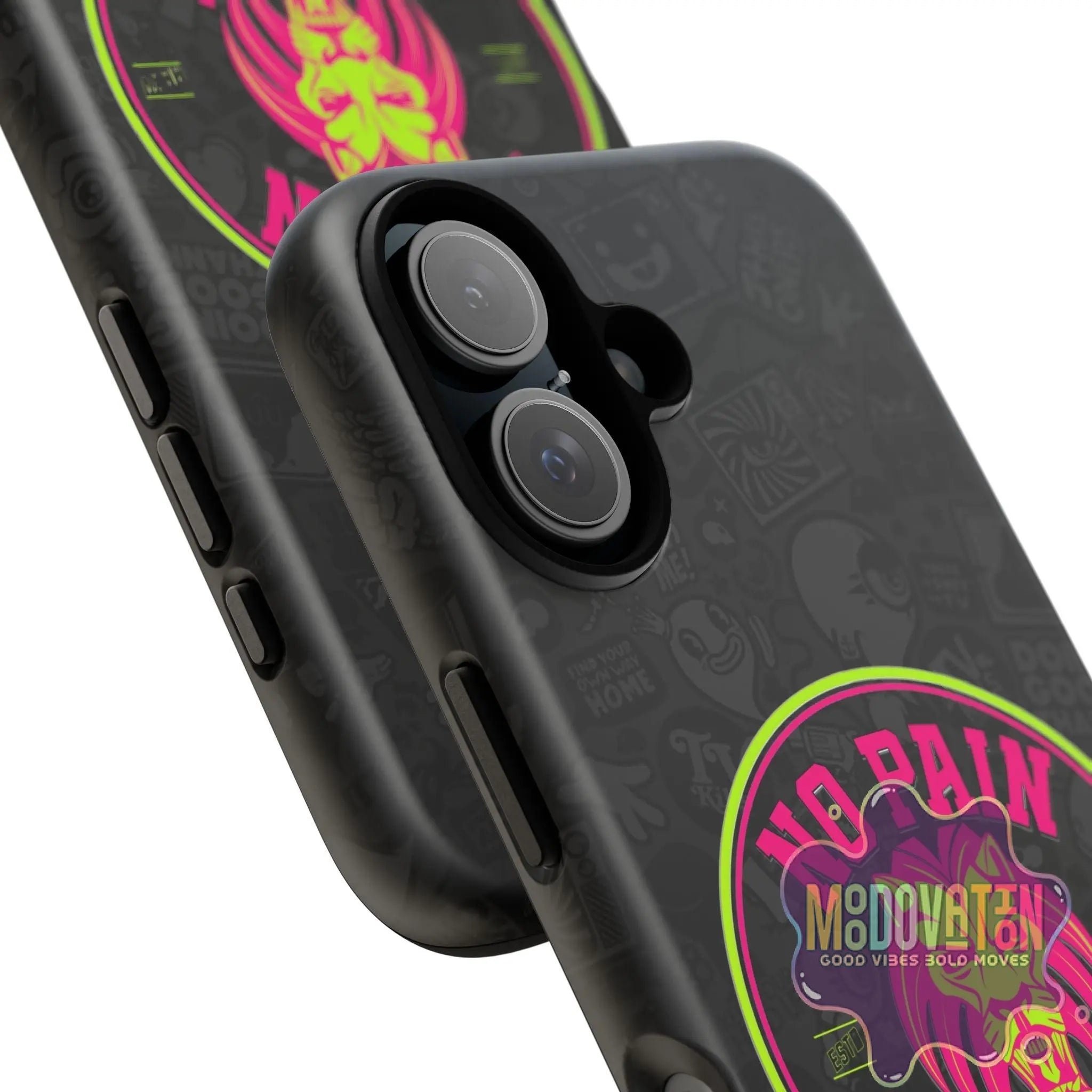 No Pain No Gain Phone Case - Black - MOODOVATION