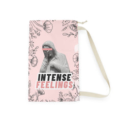 Intense Feelings - Rose Pink Laundry Bag