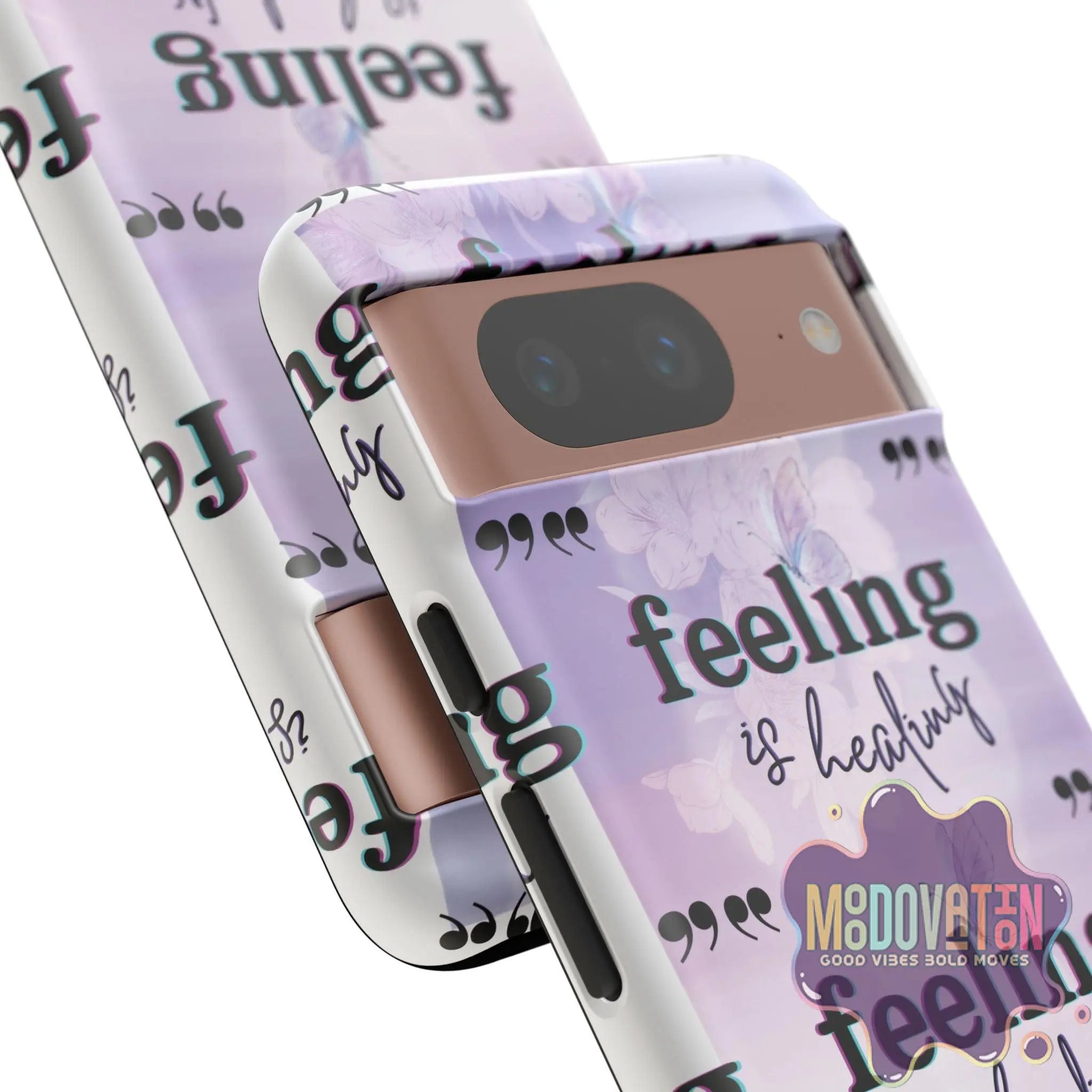 Feeling Is Healing Phone Case - Lilac - MOODOVATION