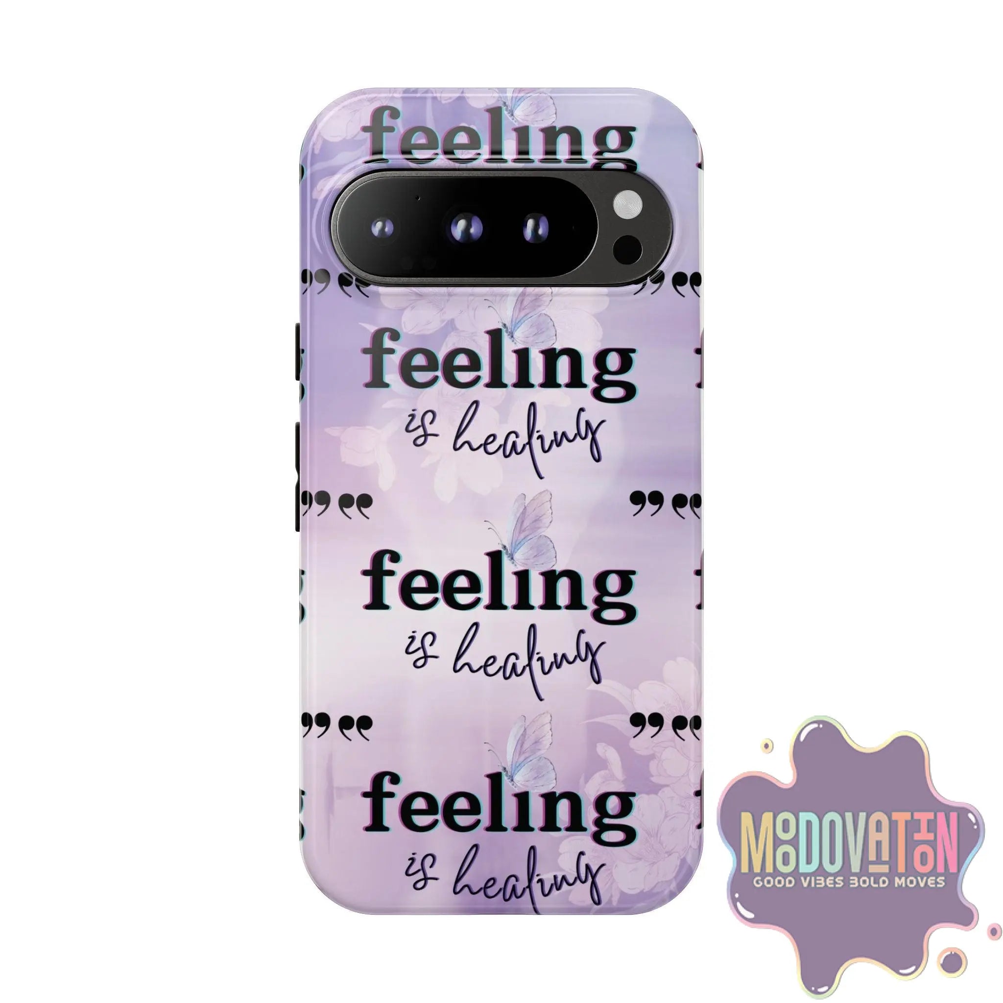 Feeling Is Healing Phone Case - Lilac - MOODOVATION