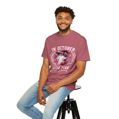 In October We Wear Pink – Breast Cancer Awareness Unisex T-Shirt