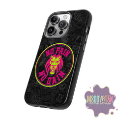 No Pain No Gain Phone Case - Black - MOODOVATION