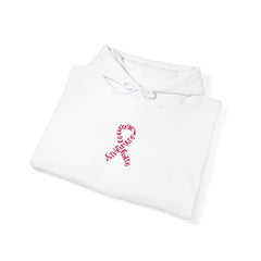 Pink Ribbon Awareness Hoodie, Unisex Sweatshirt for Fundraising, Breast Cancer Awareness Month, Inspirational Gift, Cozy Jumpsuit