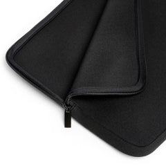 Breast Cancer Awareness Laptop Sleeve – Courage, Strength & Faith