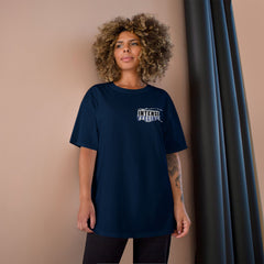 Intense Feelings - Navy Print Unisex Champion T-Shirt