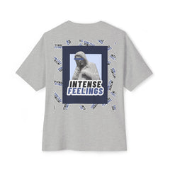 Intense Feelings – Navy Unisex Oversized Tee