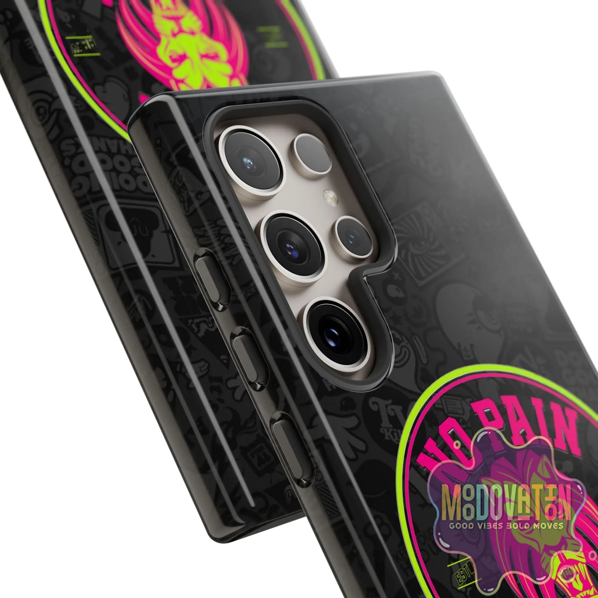 No Pain No Gain Phone Case - Black - MOODOVATION