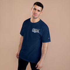 Intense Feelings - Navy Print Unisex Champion T-Shirt