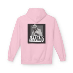 Intense Feelings Unisex Midweight Hoodie - Grey Print