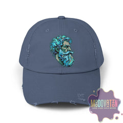 Marcus Aurelius Stoic - Unisex Distressed Vintage Hat - MOODOVATION