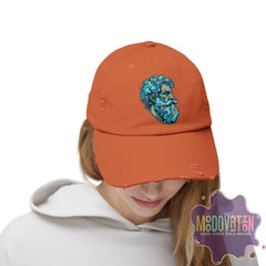 Marcus Aurelius Stoic - Unisex Distressed Vintage Hat - MOODOVATION